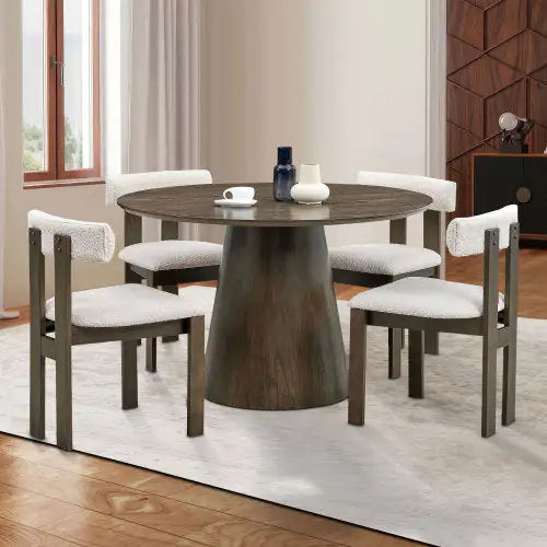 Set Of 2 Wooden Dining Chairs