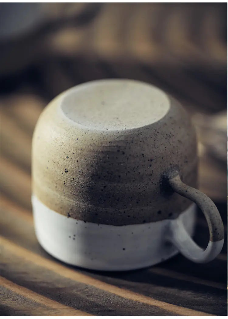Stoneware Coffee Cup with Matte Finish