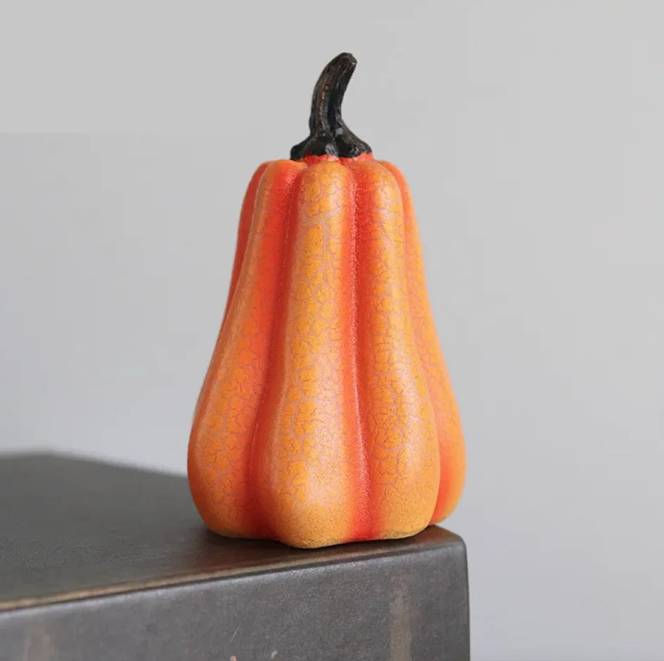 Pumpkin Lantern with LED Candle Lamp