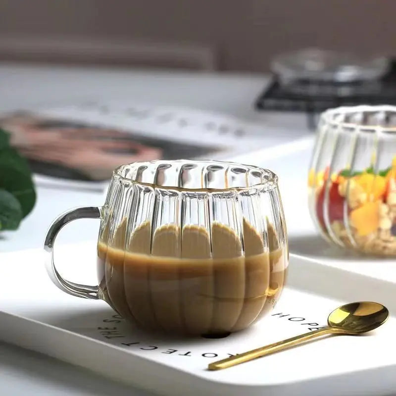 Pumpkin Glass Mug