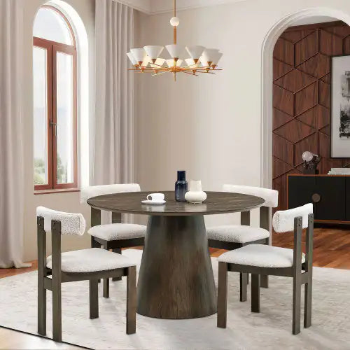 Set Of 2 Wooden Dining Chairs