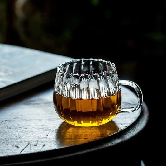Pumpkin Glass Mug